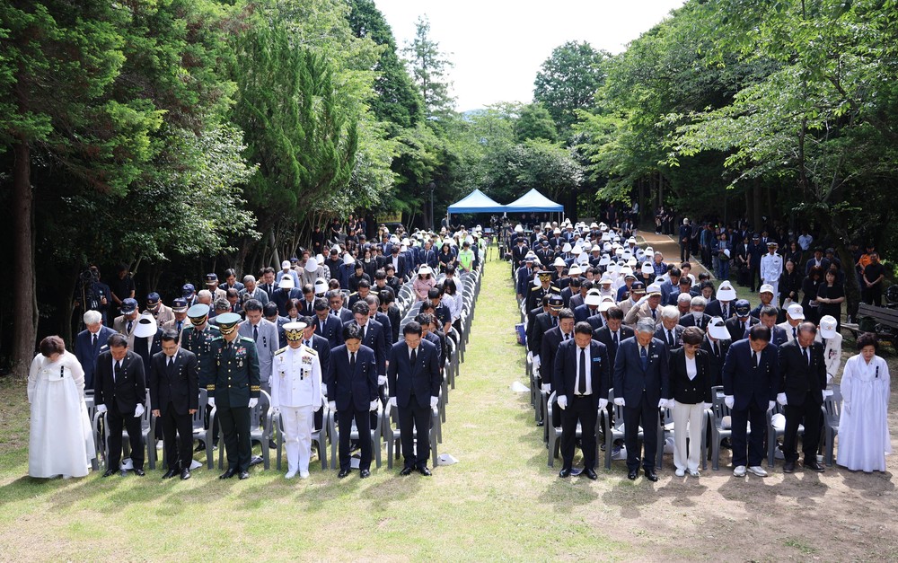 장흥군, 제71회 전라남도 현충일 추념식 거행