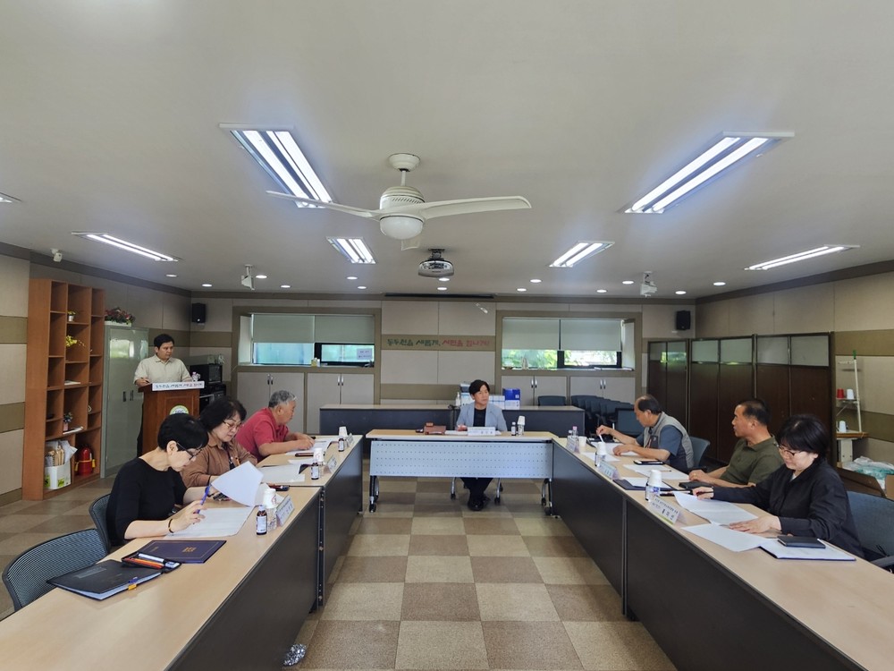 보산동, 농민기회소득 동위원회 개최