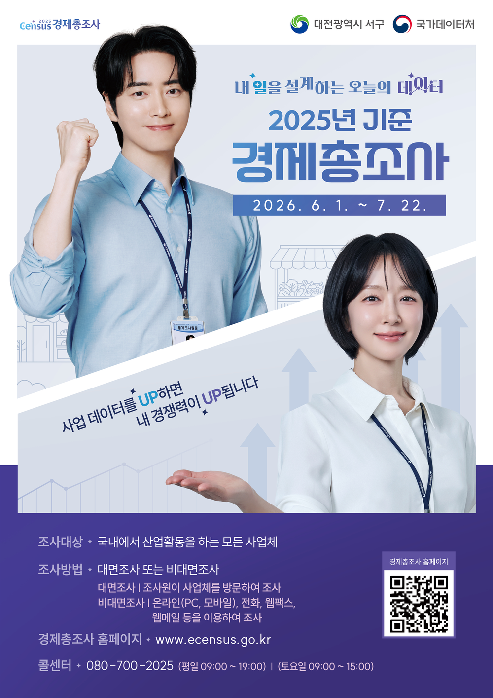 대전 서구, 2025년 기준 경제총조사 실시