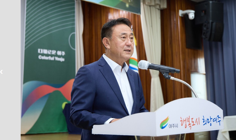 이충우 여주시장, 지방선거 이후 첫 월례조회 및 기관방문